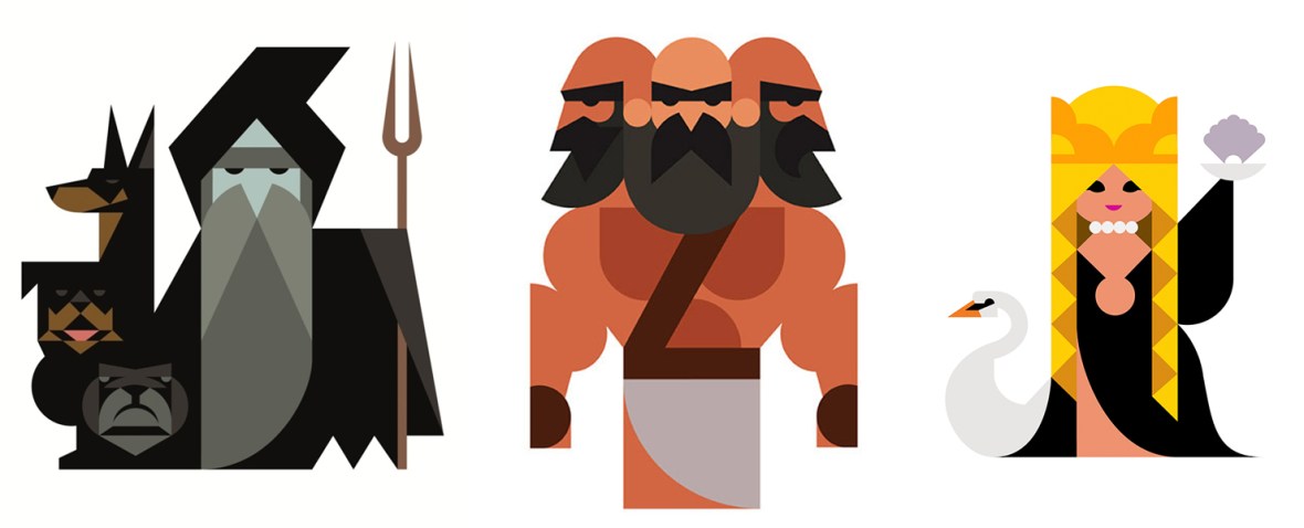 'Hades', 'Geryon' and 'Aphrodite' © Hey Studio / Kemistry Gallery